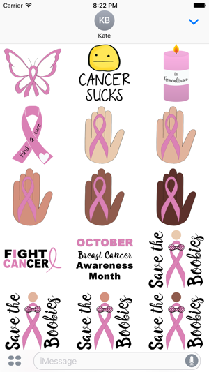 Breast Cancer Stickers(圖2)-速報App