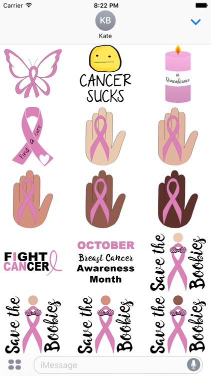 Breast Cancer Stickers