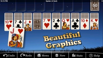 【图】Eric’s Spider Solitaire!(截图1) 【图】Eric’s Spider Solitaire!(截图1)