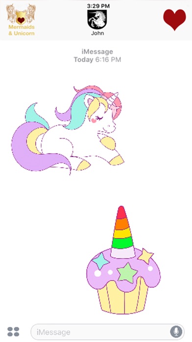 Rainbow Pony Stickers screenshot 2