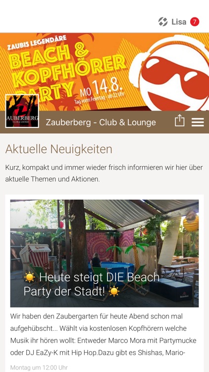 Zauberberg - Club & Lounge