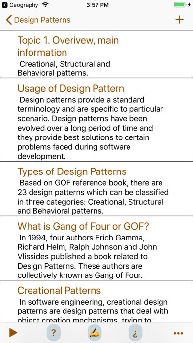 How to cancel & delete Design Patterns Interview from iphone & ipad 2