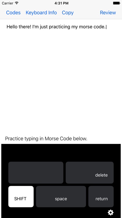 Morse Code Keys screenshot-0
