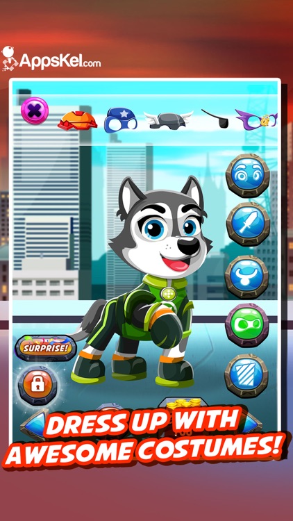 Super-Hero Pups League