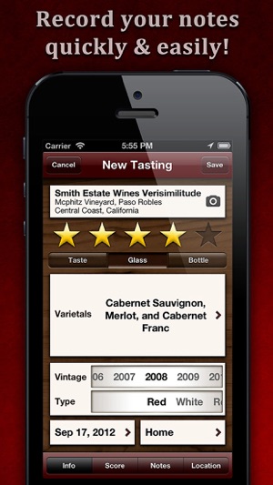 WineAlbum - Wine Tasting Notes