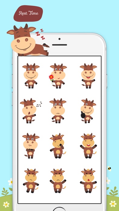 Animated Moody Cow screenshot 2