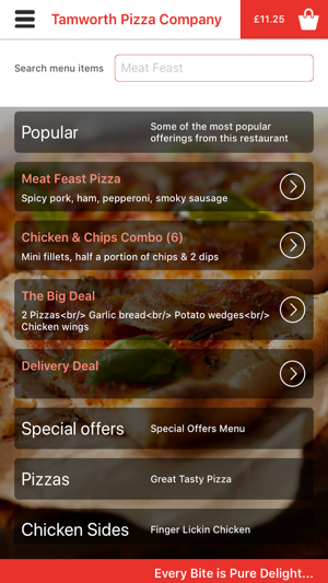 Tamworth Pizza Company(圖1)-速報App