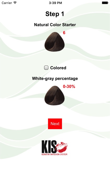 KIS color diagnoses for IPhone
