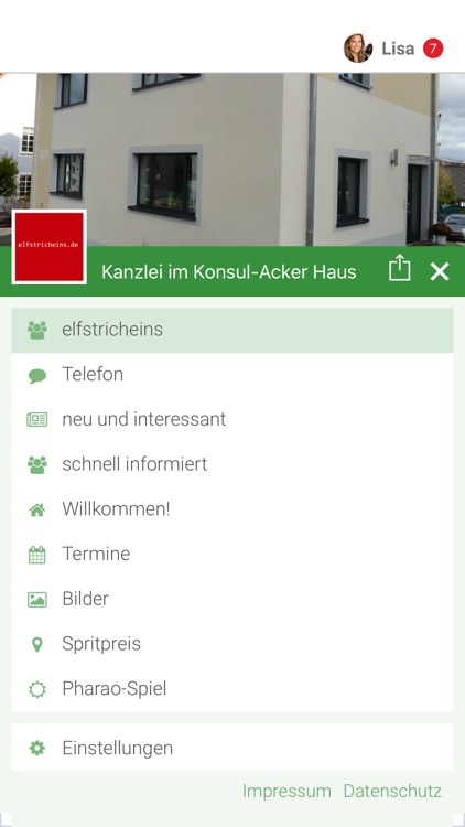 Kanzlei im Konsul-Acker Haus