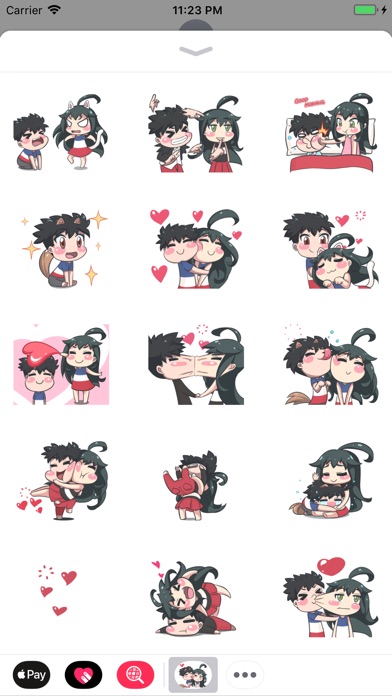 CoupleLove Animated Stickers screenshot 2