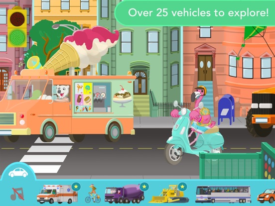 Big City Vehicles for Kids Screenshots