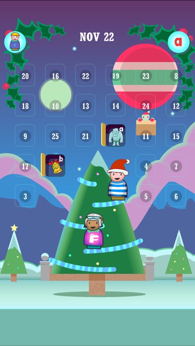 Christmas Calendar Dot to dot screenshot 2