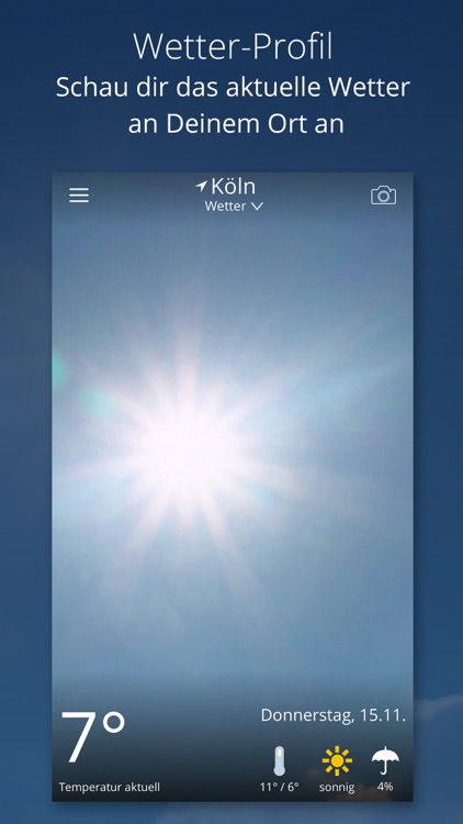 wetter.de - Wetter und mehr