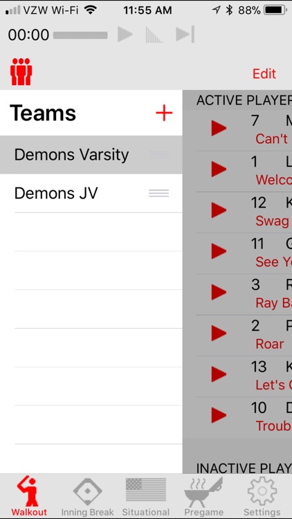 Walkout Song DJ
