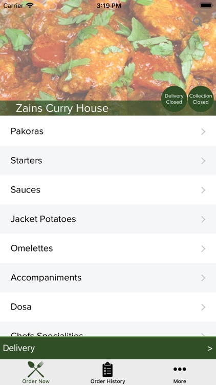 Zains Curry House Dalry