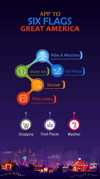 App to Six Flags Great America