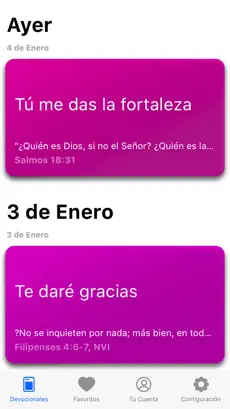 Captura 1 Devocionales Mujer iphone