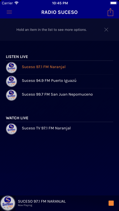 Radio Suceso screenshot 2