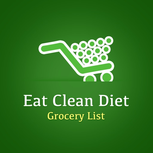 Eat Clean Diet Grocery List icon