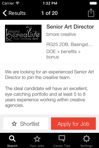 Creative Review Jobs screenshot 3