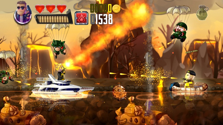 RAMBOAT: Action endless runner