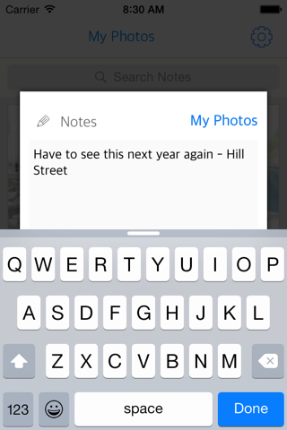 PhotoNotes - Searchable Photos screenshot 3