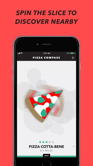 Pizza Compass Screenshot 3