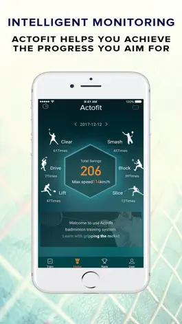 Game screenshot Actofit Badminton apk