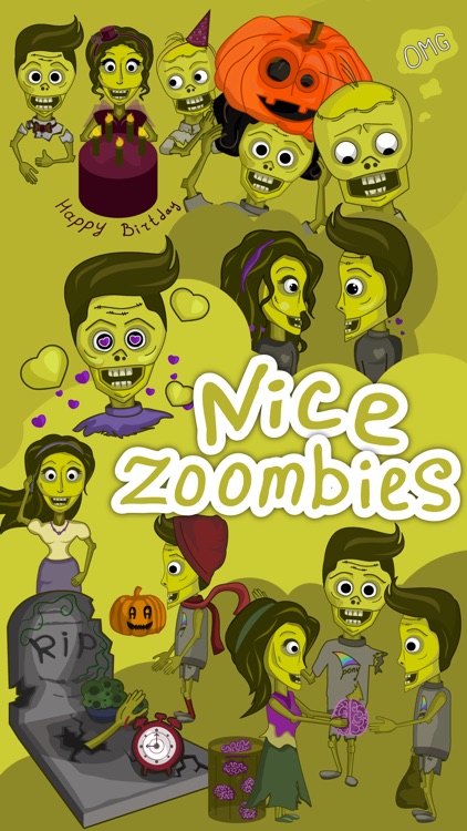 NiceZombies: Animated Stickers