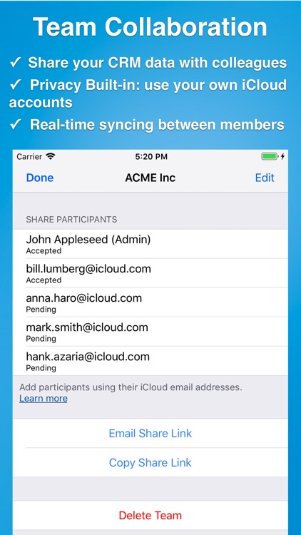 Contacts Journal CRM screenshot-5