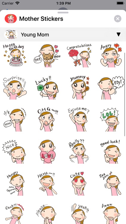 Mother Stickers screenshot-3