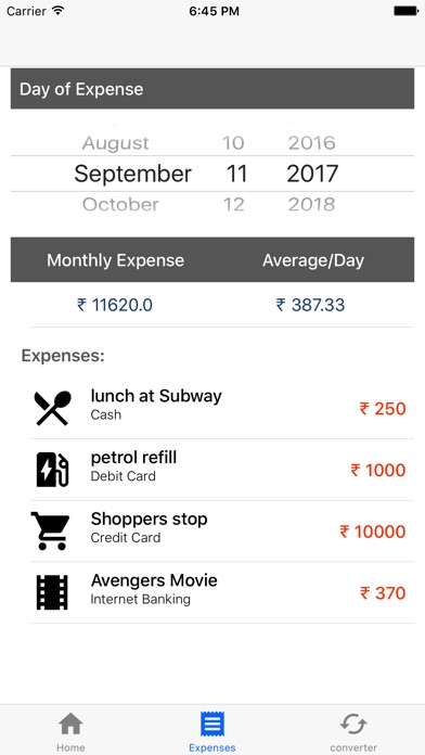 Expense Hound screenshot 2