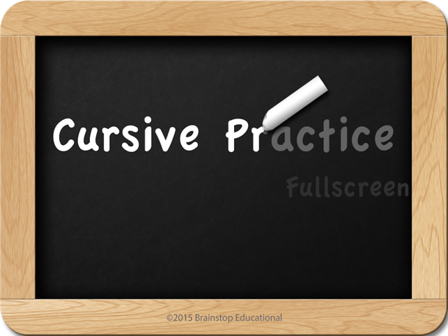 Cursive Practice FullScreen(圖1)-速報App