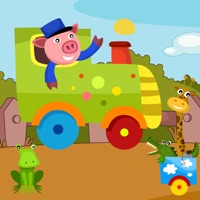 Funny Kids Game with many educational tasks and crazy animals