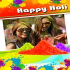 Happy Holi Photo Collage Frame