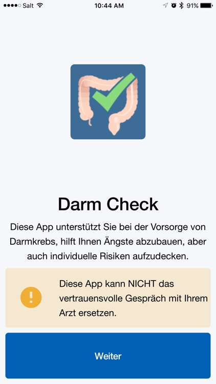 Darmkrebs CheckApp Shared Decision Making