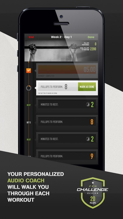 20 Pull Ups Trainer Challenge screenshot-3