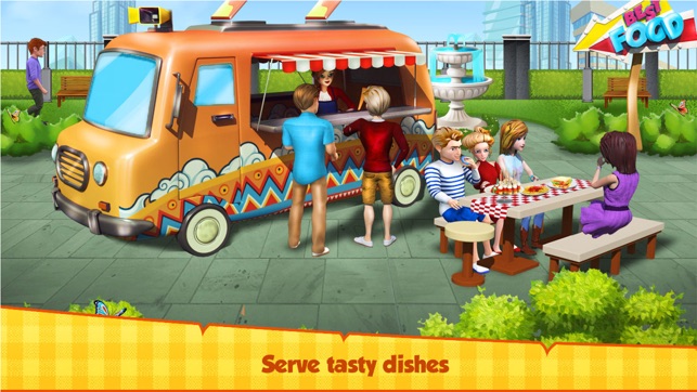 Street Food Truck Cooking Game