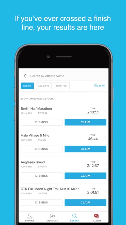 Athlinks screenshot-6