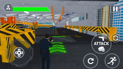 multi-storey police officer 3d