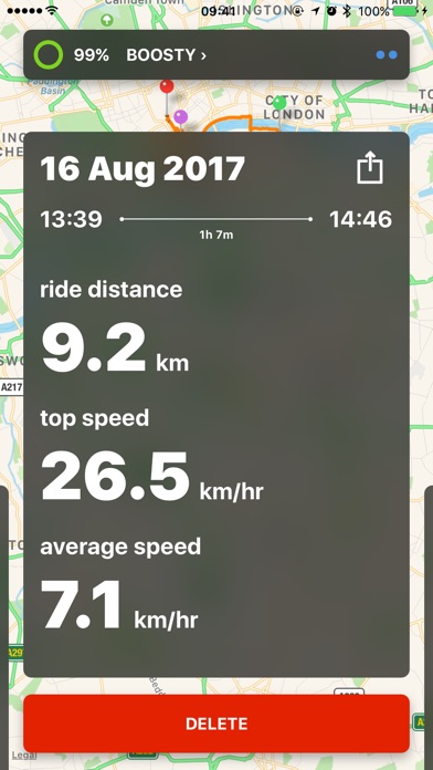 Ride - track your eSK8 rides screenshot 3