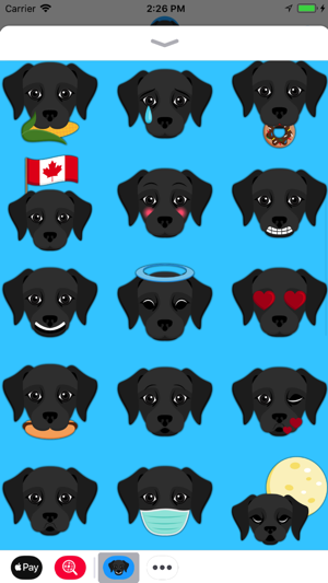Black Labrador Emoji(圖3)-速報App