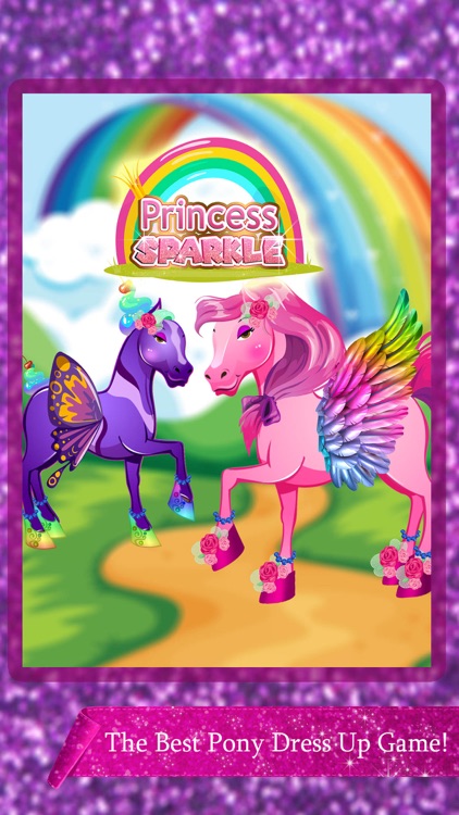 Princess Sparkle:Land Of Magic Pony Dressup Game