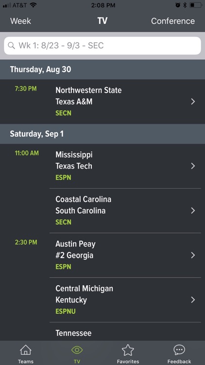 College Football App screenshot-0