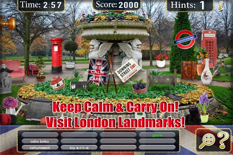 Hidden Object London Adventure screenshot 4
