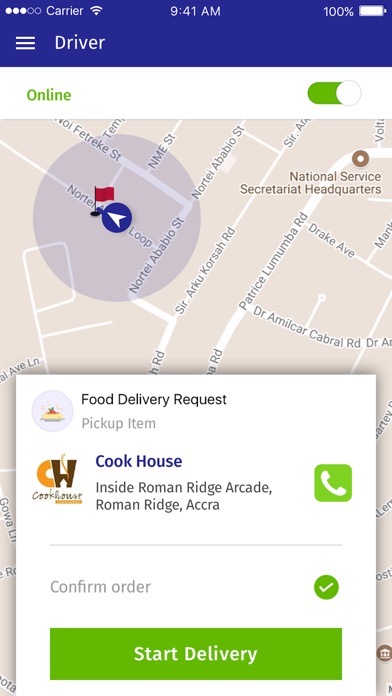 Hello Delivery Driver screenshot 2