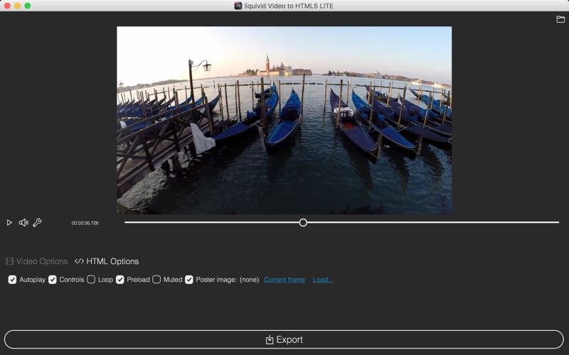 liquivid Video to HTML5 LITE screenshot 2