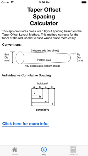 Taper Offset Spacing Calculato(圖2)-速報App