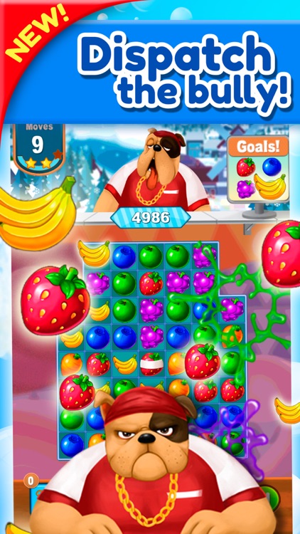 Sweet Fruit Jam Match 3 Game screenshot-4