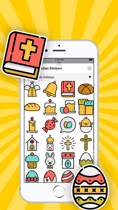 Christian Stickers App screenshot 3